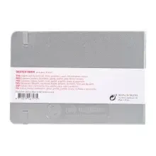 Talens Art Creation Sketch Book Eskiz Defteri 80 Yaprak 140 g 21x14,8 cm Shiny Silver 9314045M - Art Creation (1)
