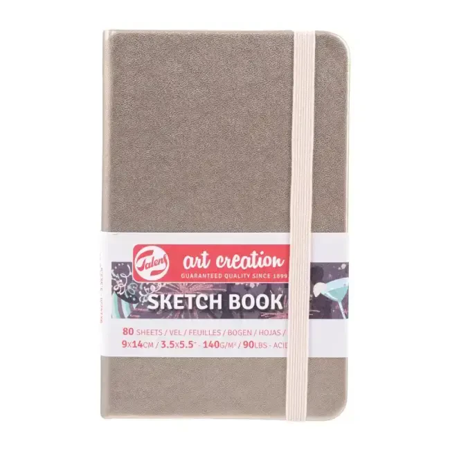 Talens Art Creation Sketch Book Eskiz Defteri 80 Yaprak 140 g 9x14 cm Champagne Pink 9314241M - 1