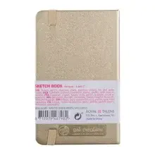 Talens Art Creation Sketch Book Eskiz Defteri 80 Yaprak 140 g 9x14 cm White Gold 9314141M - Art Creation (1)