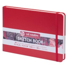 Talens Art Creation Sketch Book Eskiz Defteri 80 Yaprak 140 g A5 Kırmızı - Art Creation