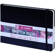 Talens Art Creation Sketch Book Eskiz Defteri 80 Yaprak 140 g A5 Siyah - Art Creation