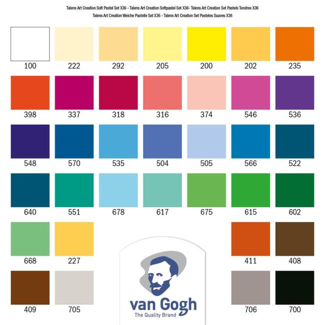 Talens Art Creation Soft Pastel 36’lı Set - 3