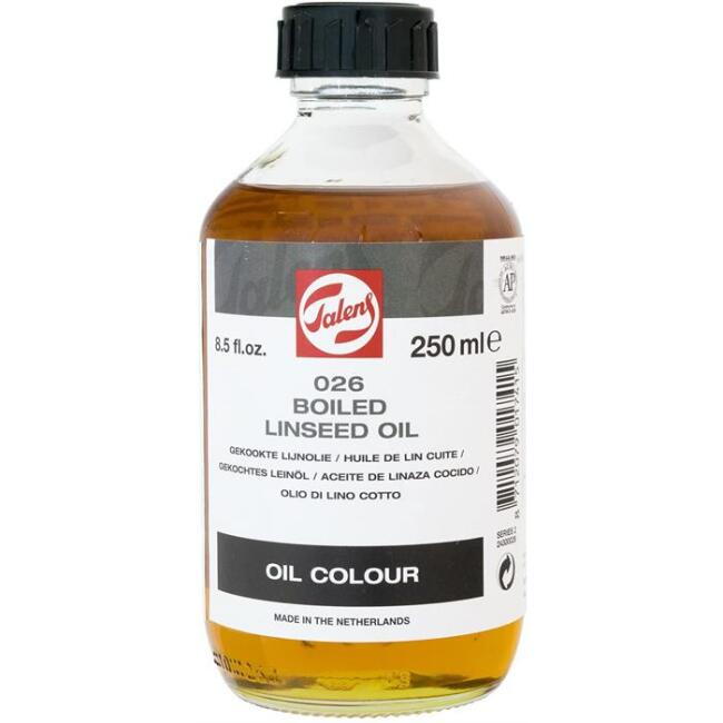 Talens Boiled Linsed Oil Kaynatılmış Keten Yağı 250 ml - 4