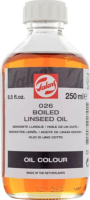 Talens Boiled Linsed Oil Kaynatılmış Keten Yağı 250 ml - 1