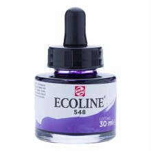 Talens Ecoline Sıvı Sulu Boya 30 ml Blue Violet 548 - Talens