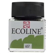 Talens Ecoline Sıvı Sulu Boya 30 ml Bronze Green 657 - Talens (1)