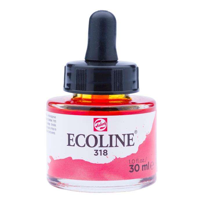 Talens Ecoline Sıvı Sulu Boya 30 ml Carmine 318