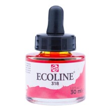 Talens Ecoline Sıvı Sulu Boya 30 ml Carmine 318 - Talens