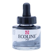 Talens Ecoline Sıvı Sulu Boya 30 ml Cold Grey 717 - Talens