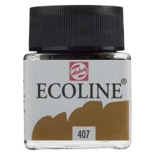 Talens Ecoline Sıvı Sulu Boya 30 ml Deep Ochre 407 - 4