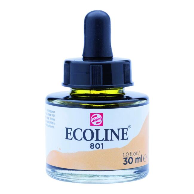 Talens Ecoline Sıvı Sulu Boya 30 ml Gold 801 - 2