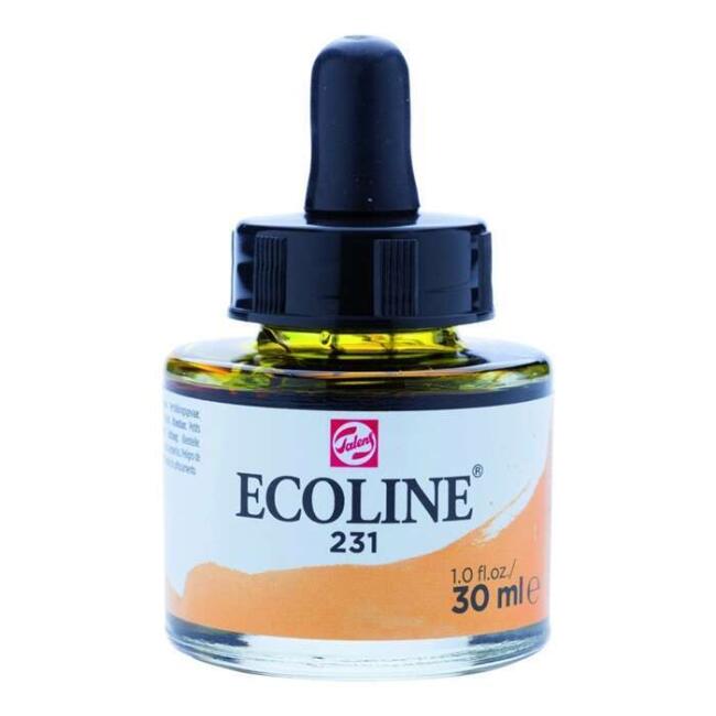 Talens Ecoline Sıvı Sulu Boya 30 ml Gold Ochre 231 - 1