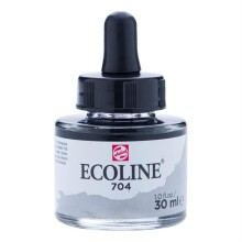 Talens Ecoline Sıvı Sulu Boya 30 ml Grey 704 - Talens