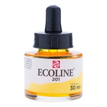 Talens Ecoline Sıvı Sulu Boya 30 ml Light Yellow 201 - Talens