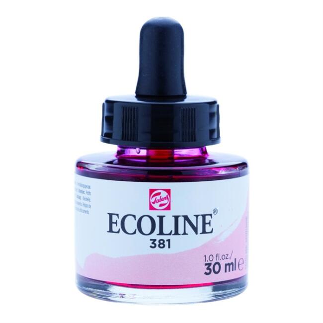 Talens Ecoline Sıvı Sulu Boya 30 ml Pastel Red 381 - 33