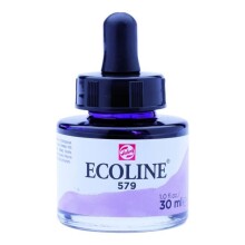 Talens Ecoline Sıvı Sulu Boya 30 ml Pastel Violet 579 - Talens