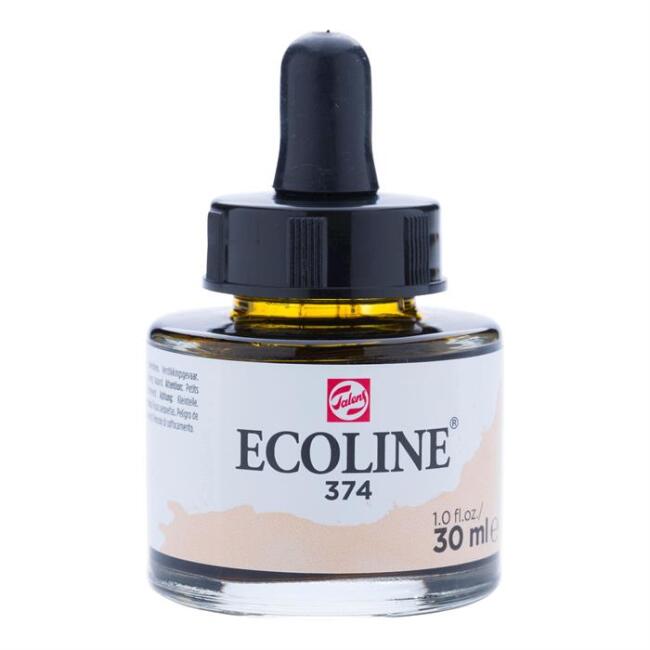 Talens Ecoline Sıvı Sulu Boya 30 ml Pink Beige 374 - 1