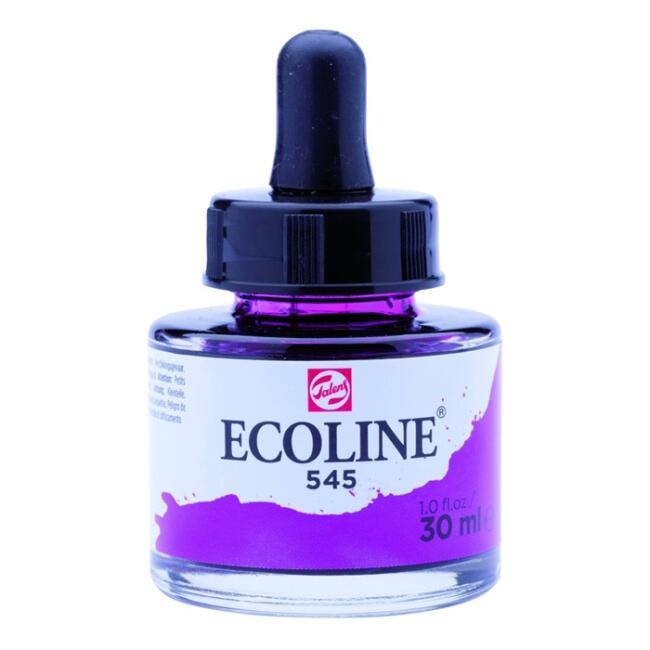 Talens Ecoline Sıvı Sulu Boya 30 ml Red Violet 545 - 3