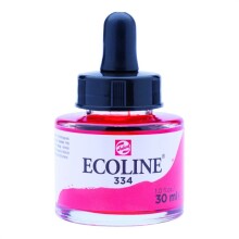 Talens Ecoline Sıvı Sulu Boya 30 ml Scarlet 334 - 15
