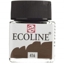 Talens Ecoline Sıvı Sulu Boya 30 ml Sepia 416 - Talens (1)