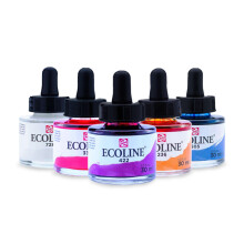 Talens Ecoline Sıvı Sulu Boya 30 ml (Tüm Renkler) - Talens