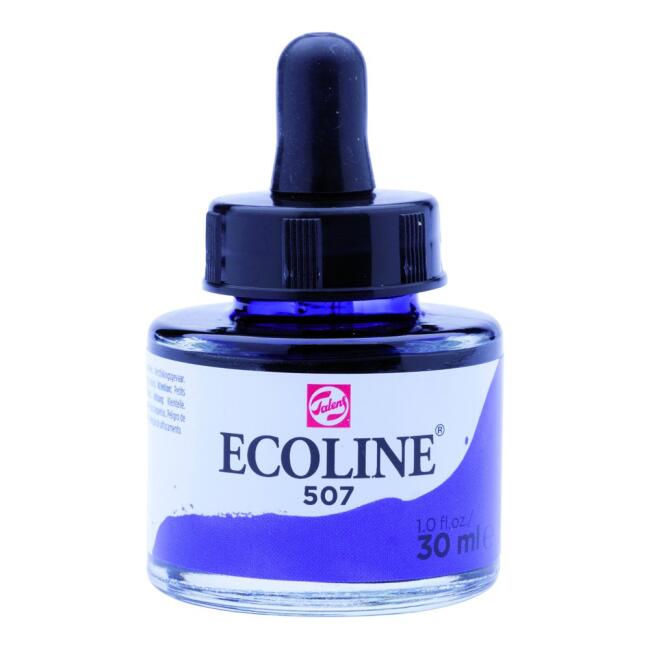 Talens Ecoline Sıvı Sulu Boya 30 ml Ultramarine Violet 507 - 2