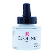 Talens Ecoline Sıvı Sulu Boya 30 ml White 100 - 3