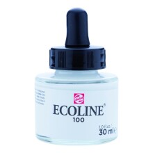 Talens Ecoline Sıvı Sulu Boya 30 ml White 100 - 6