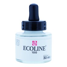 Talens Ecoline Sıvı Sulu Boya 30 ml White 100 - Ecoline (1)