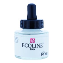 Talens Ecoline Sıvı Sulu Boya 30 ml White 100 - Talens (1)