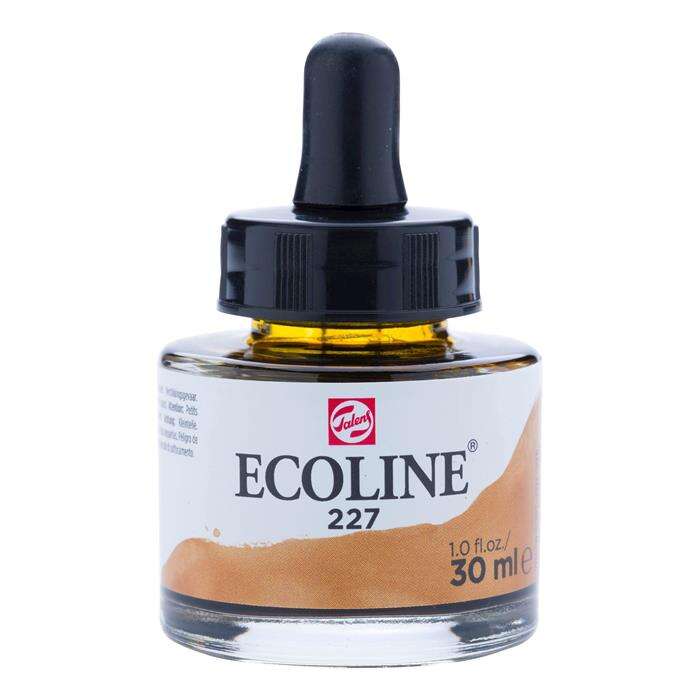 Talens Ecoline Sıvı Sulu Boya 30 ml Yellow Ochre 227