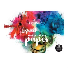 Talens Ecoline Watercolor Pad 290 g A3 12 Yaprak - Talens