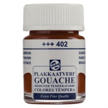 Talens Extra Fine Guaj Boya 16 ml Deep Brown 402 - 5