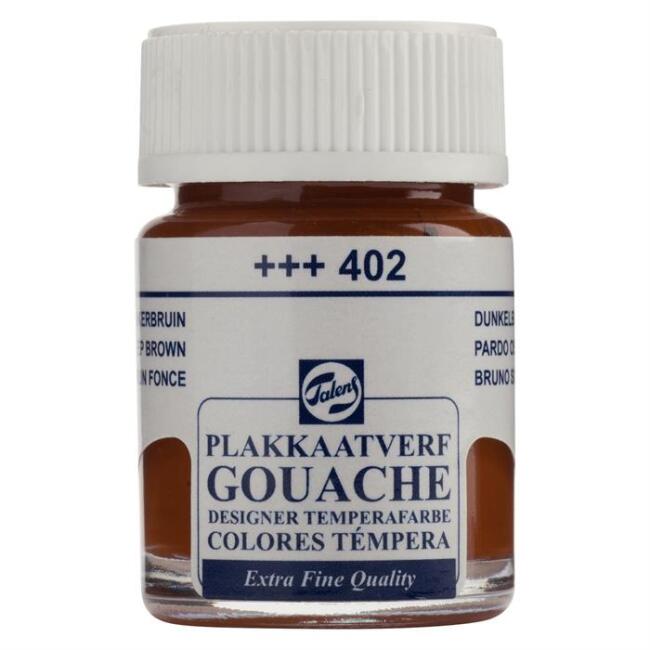 Talens Extra Fine Guaj Boya 16 ml Deep Brown 402 - 5
