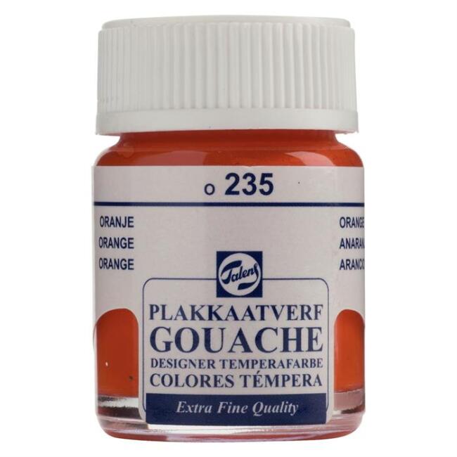 Talens Extra Fine Guaj Boya 16 ml Orange 235 - 7
