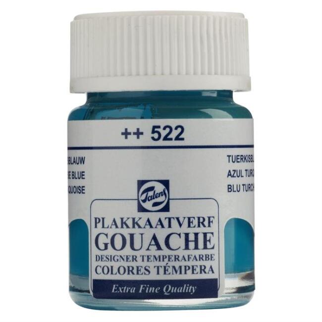 Talens Extra Fine Guaj Boya 16 ml Turquoise Blue 522 - 1