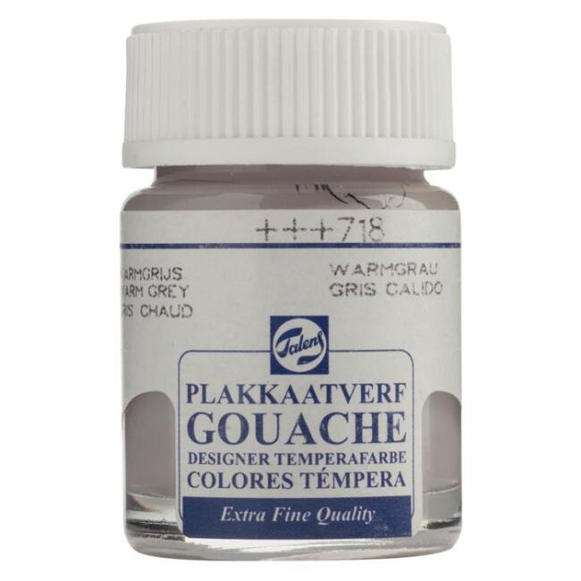 Talens Extra Fine Guaj Boya 16 ml Warm Grey 718 - 3