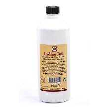 Talens Indian Ink Siyah Çini Mürekkebi 490ml - Talens