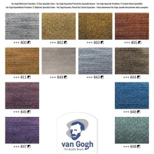 Talens Van Gogh Metalik Yarım Tablet Sulu Boya 12’li Set - 3