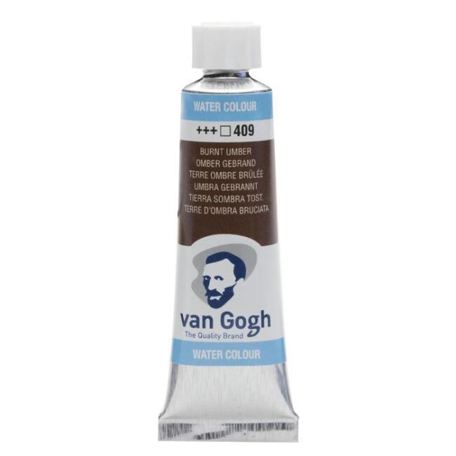 Talens Van Gogh Tüp Sulu Boya 10 ml Burnt Umber 409 - 3