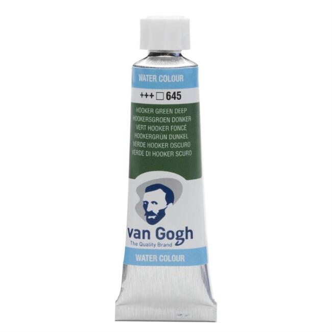 Talens Van Gogh Tüp Sulu Boya 10 ml Hooker Green Deep 645 - 63