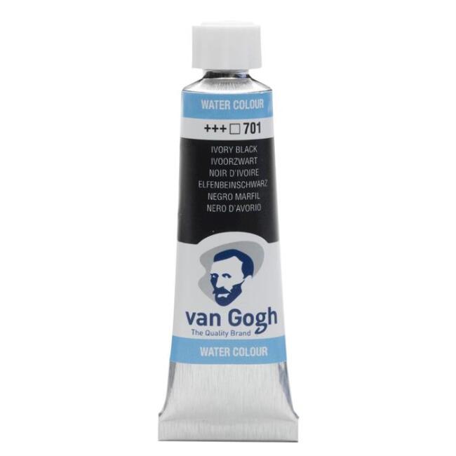 Talens Van Gogh Tüp Sulu Boya 10 ml Ivory Black 701 - 25