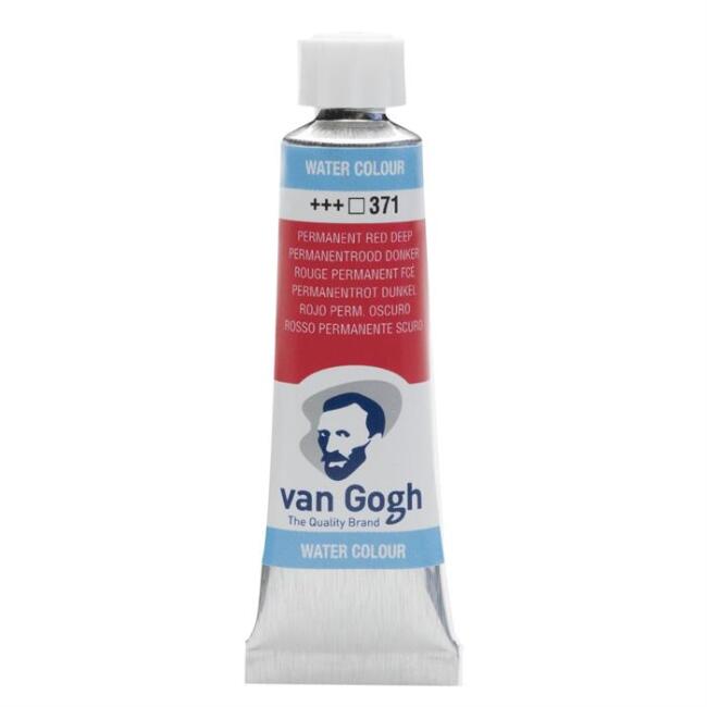 Talens Van Gogh Tüp Sulu Boya 10 ml Permanent Red Deep 371 - 3