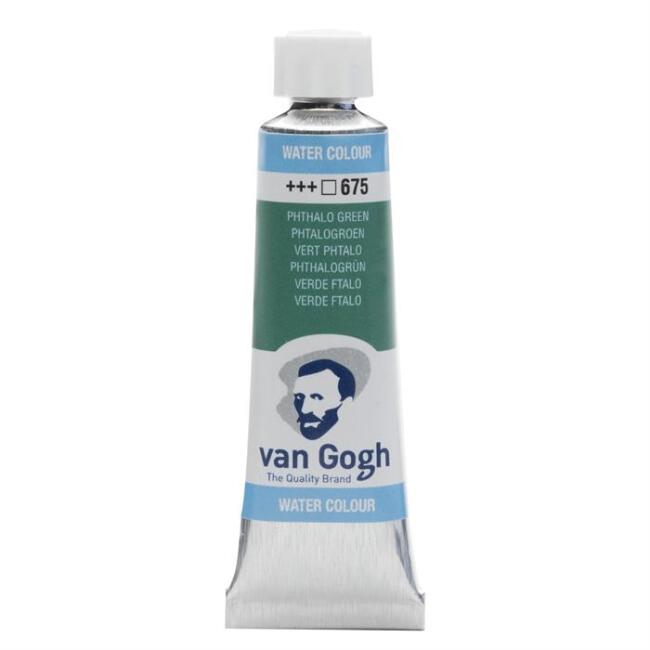 Talens Van Gogh Tüp Sulu Boya 10 ml Phthalo Green 675 - 5