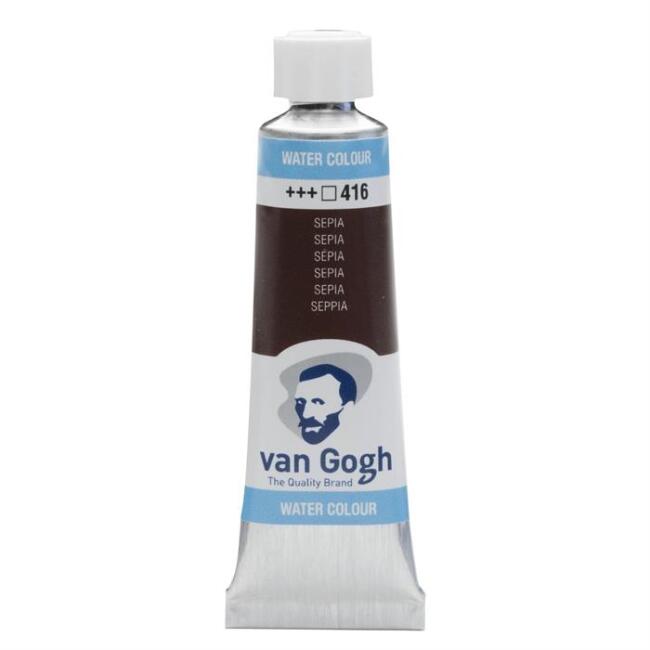 Talens Van Gogh Tüp Sulu Boya 10 ml Sepia 416 - 65
