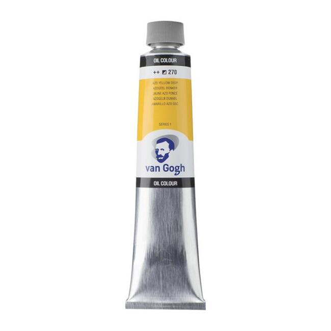 Talens Van Gogh Yağlı Boya 200 ml Azo Yellow Deep 270 - 1