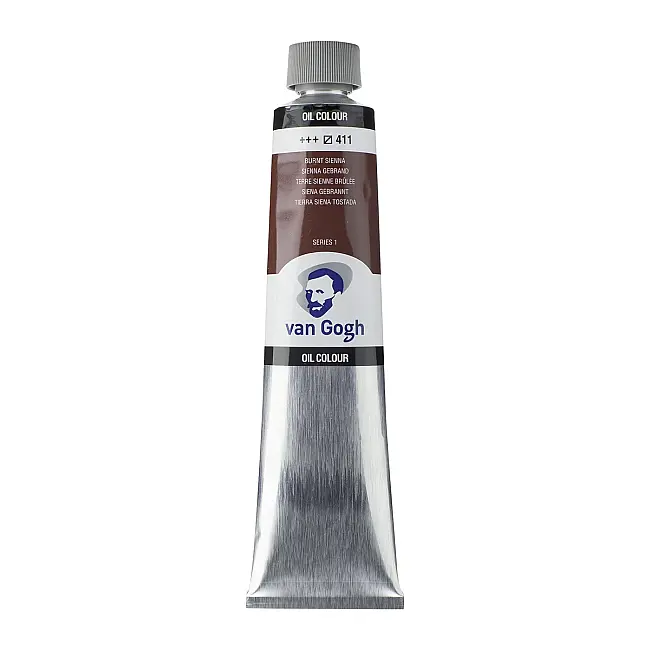 Talens Van Gogh Yağlı Boya 200 ml Burnt Sienna 411 - 1