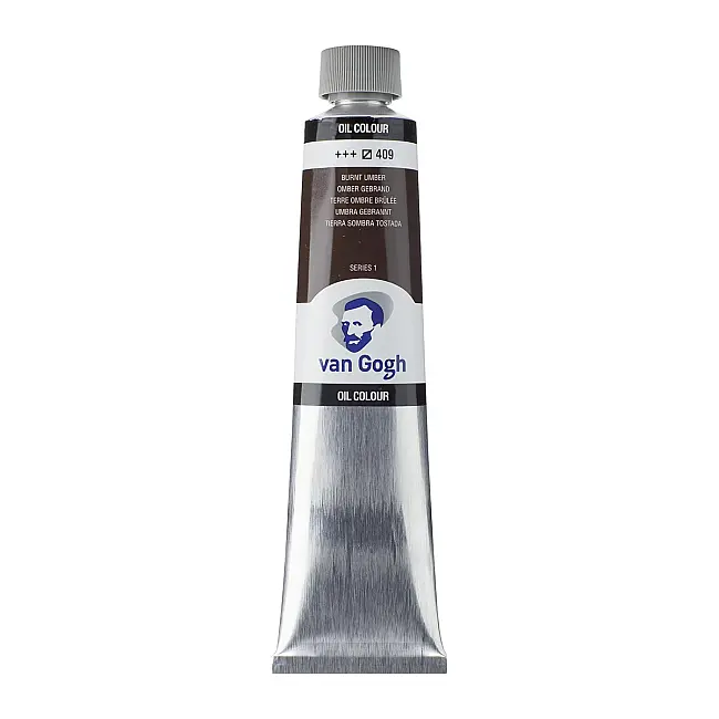 Talens Van Gogh Yağlı Boya 200 ml Burnt Umber 409 - 1