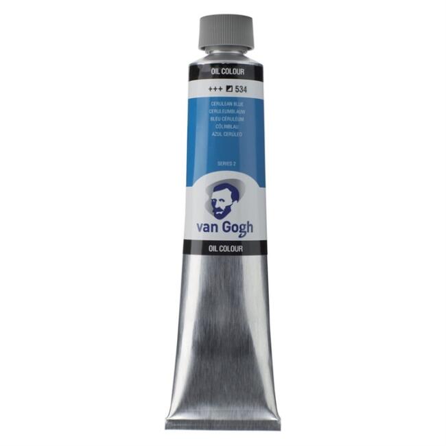 Talens Van Gogh Yağlı Boya 200 ml Cerulean Blue 534 - 1