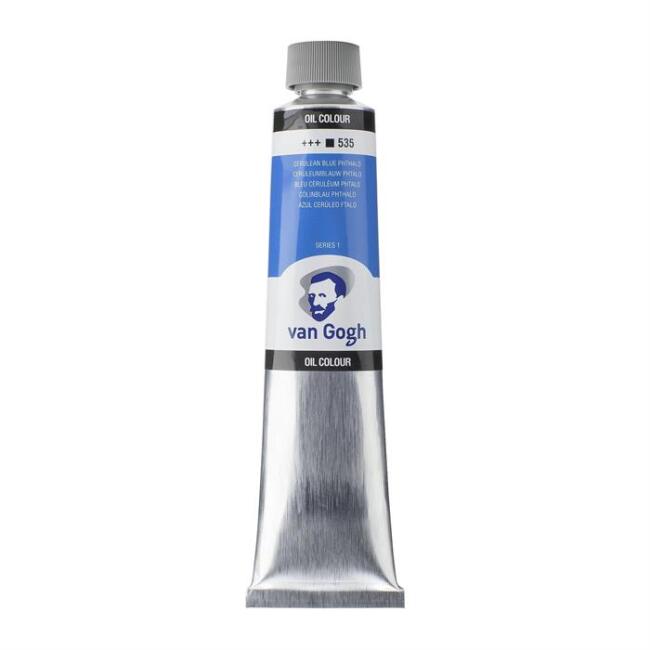 Talens Van Gogh Yağlı Boya 200 ml Cerulean Blue Phthalo 535 - 1